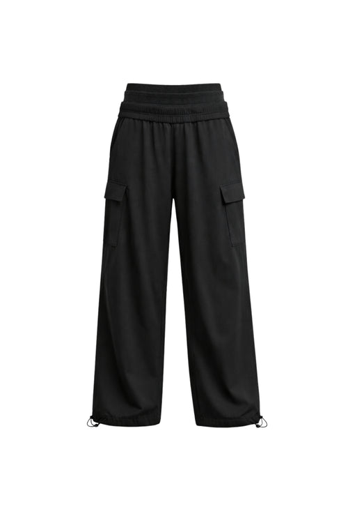 DOUBLE WAIST SPORT JOGGERS