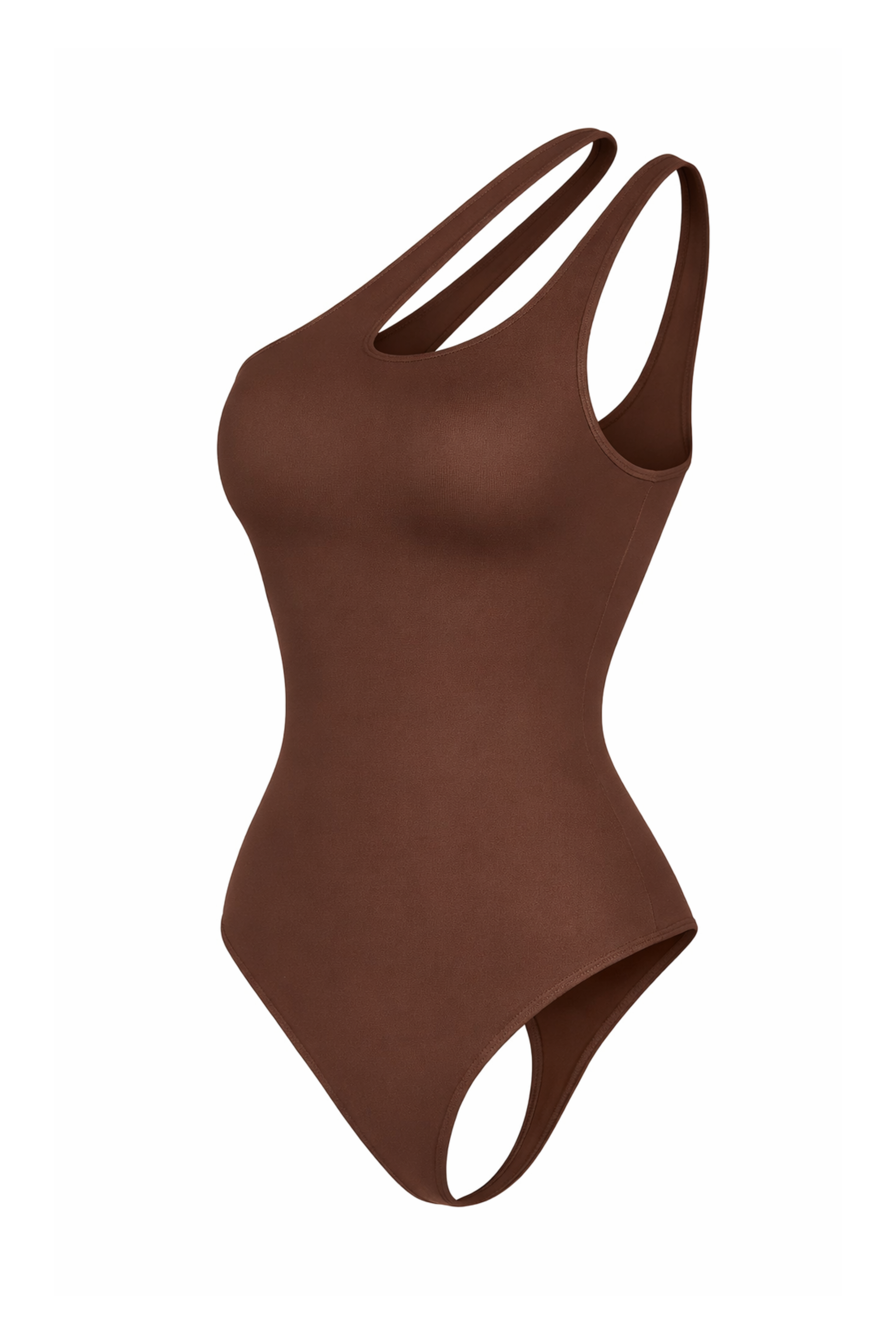 ONE-SHOULDER CUT OUT BODYSUIT