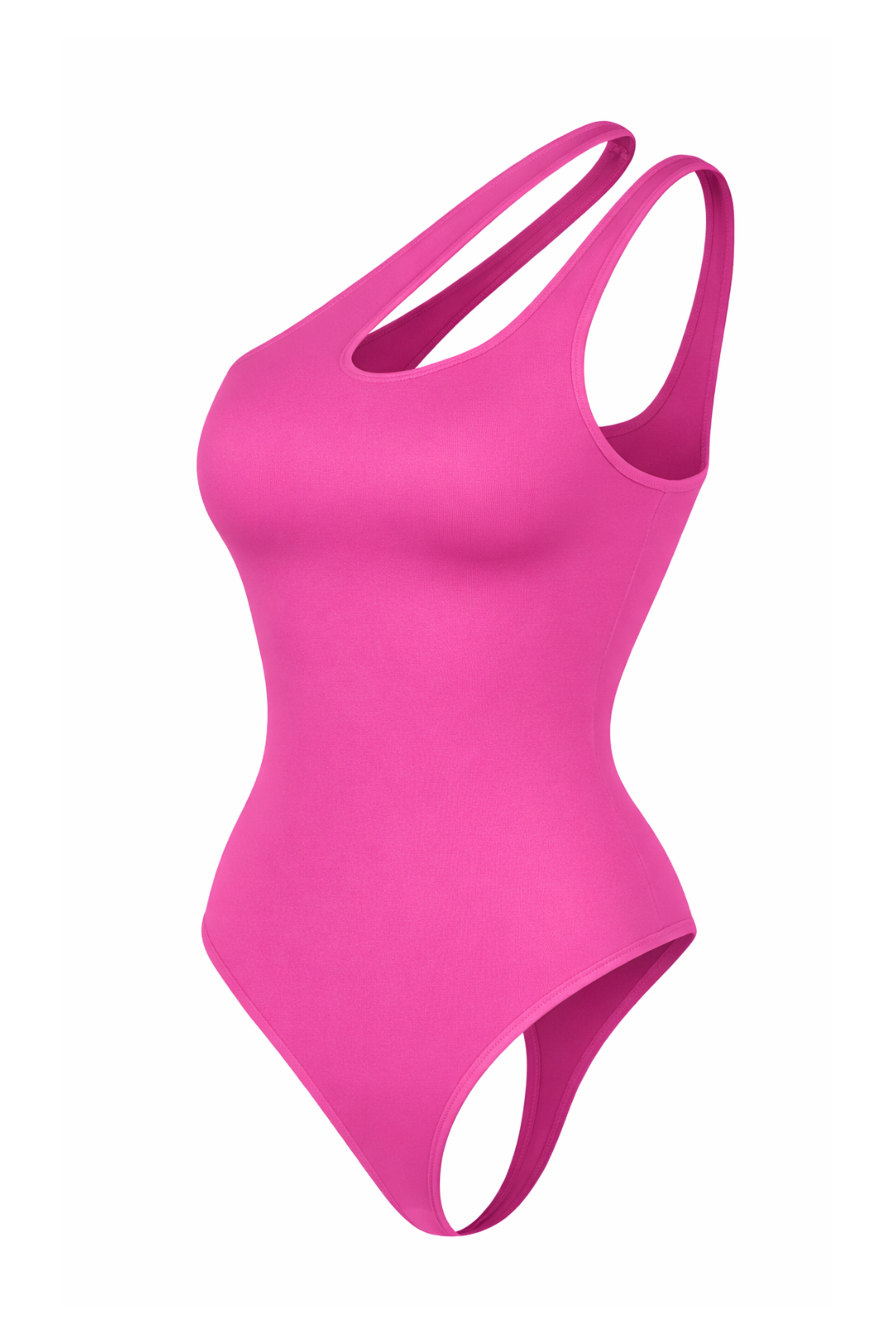 ONE-SHOULDER CUT OUT BODYSUIT