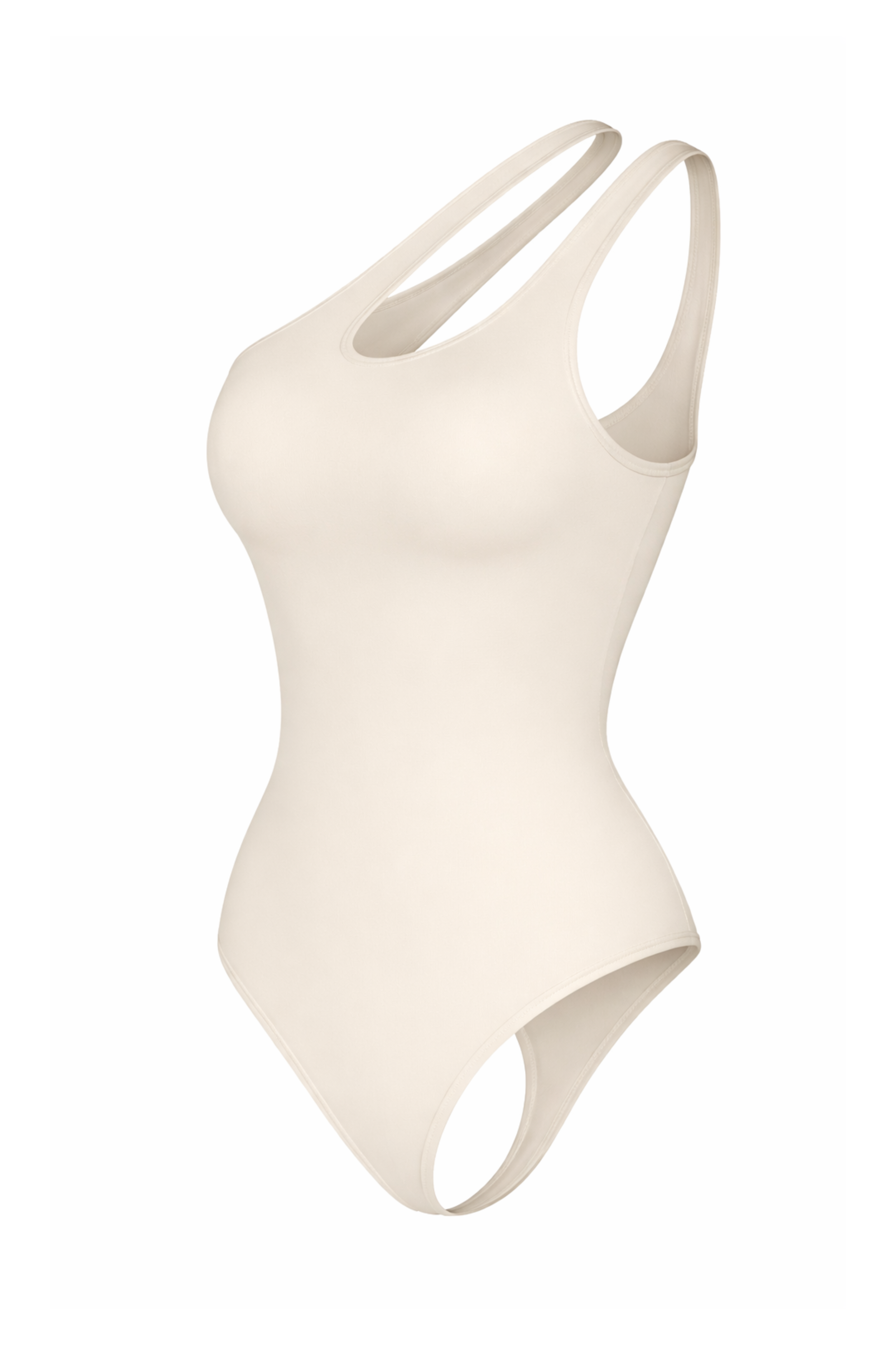 ONE-SHOULDER CUT OUT BODYSUIT