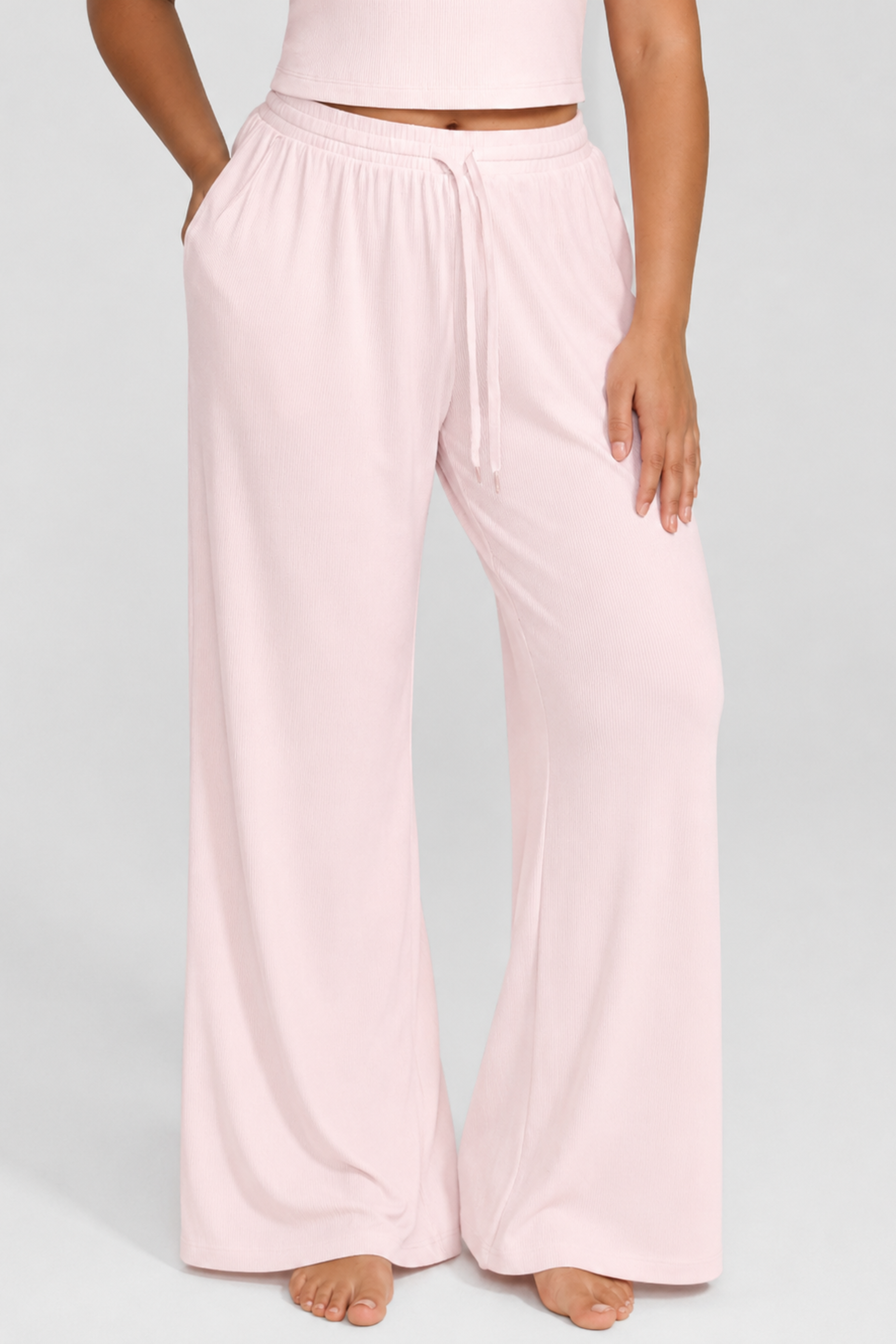 RIBBED LOUNGEWEAR SET