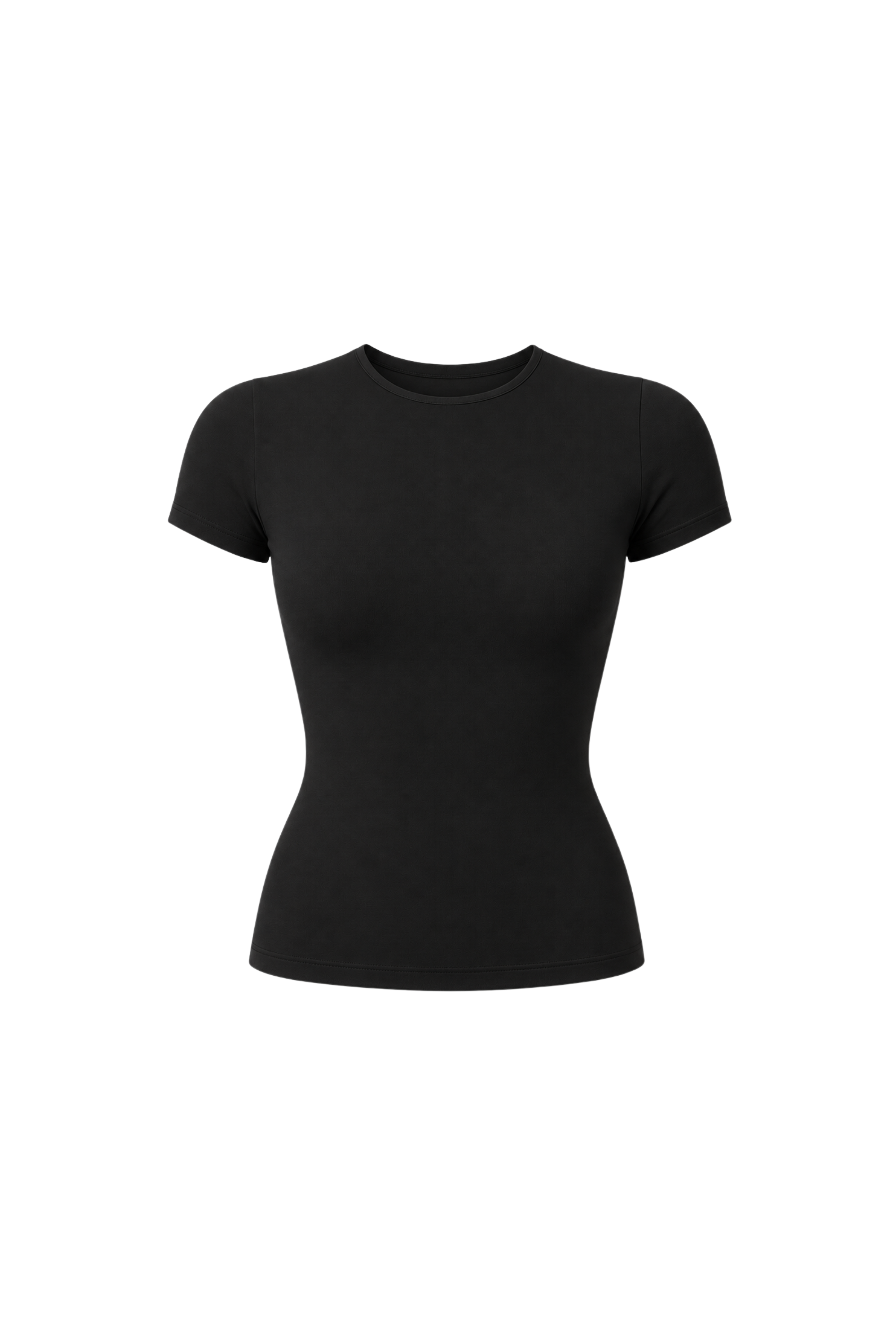 T-SHIRT WITH NARROW HEM