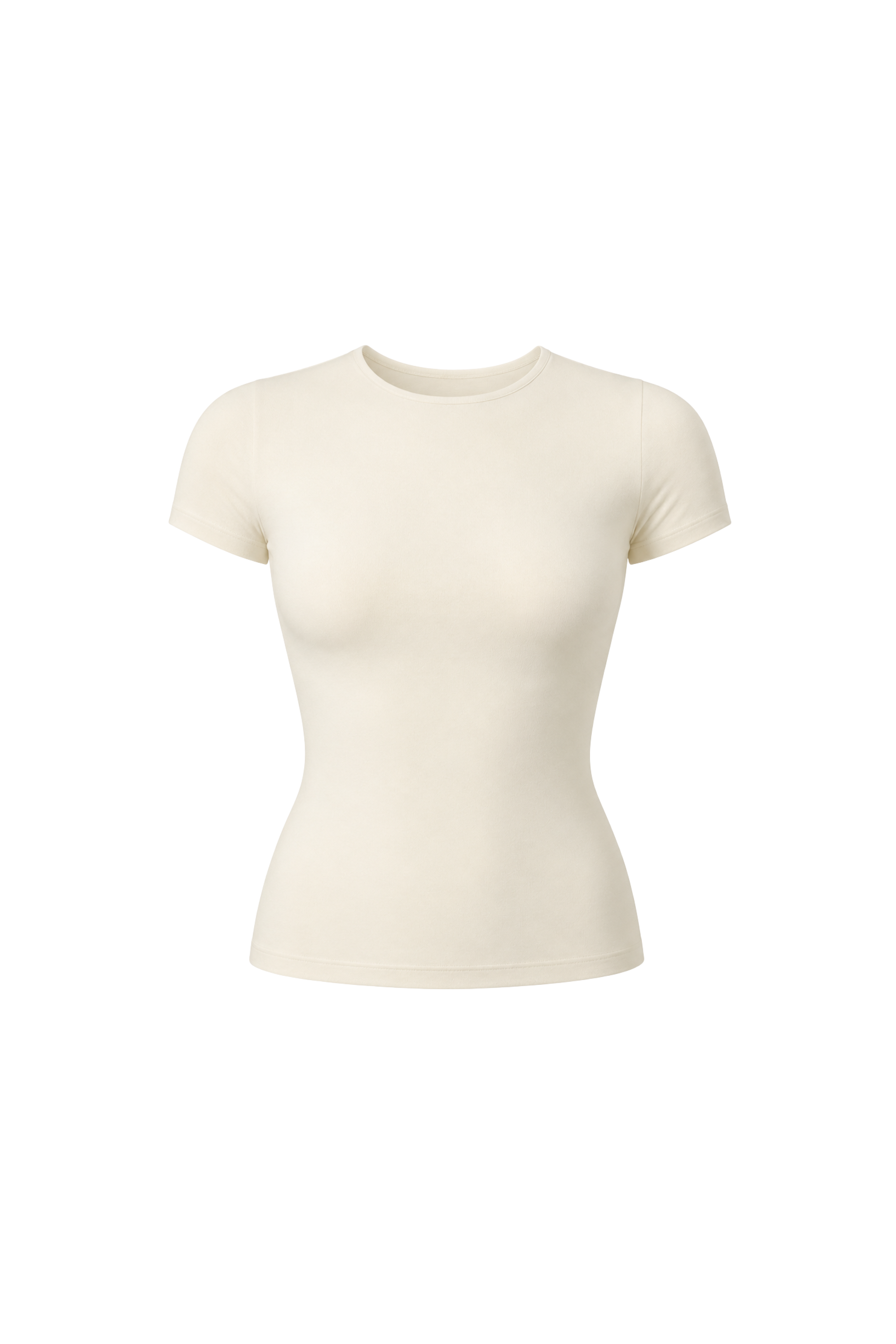 T-SHIRT WITH NARROW HEM