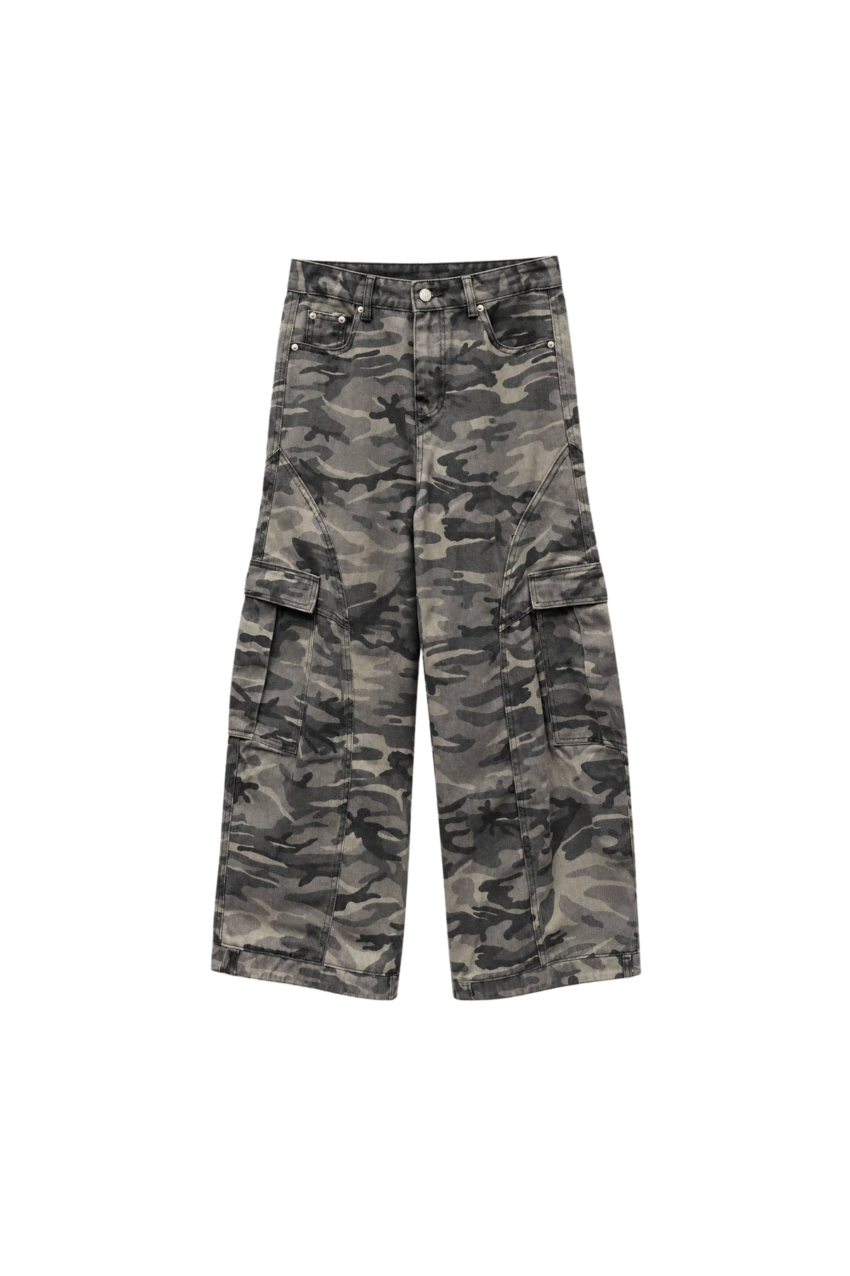 CAMO CARGO JEANS