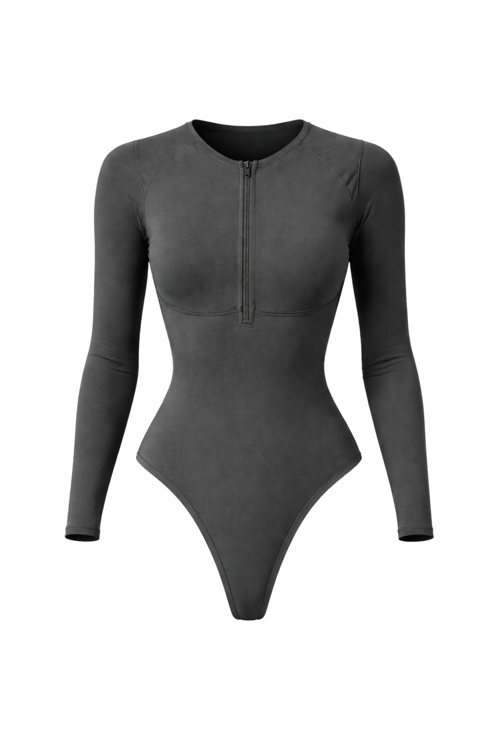 LONG SLEEVE ZIPPER BODYSUIT