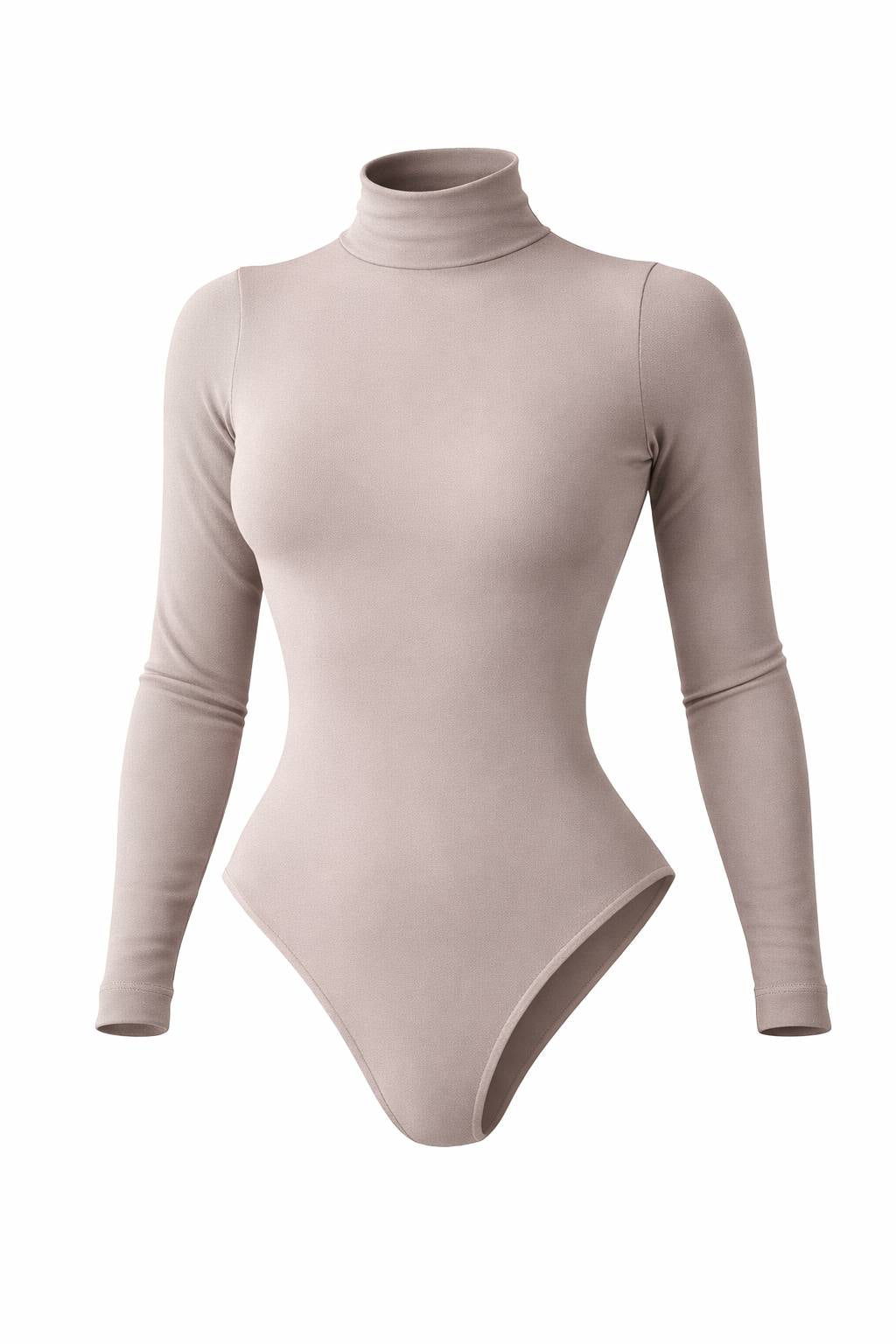 MOCK NECK LONG SLEEVE BODYSUIT