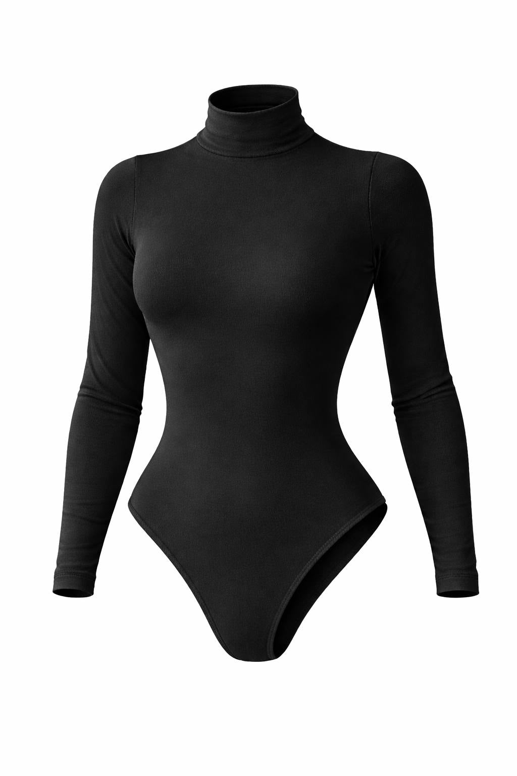 MOCK NECK LONG SLEEVE BODYSUIT